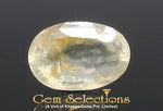 Load image into Gallery viewer, 3.18 Ratti Natural Yellow Sapphire with Govt Lab Certificate-(6771)
