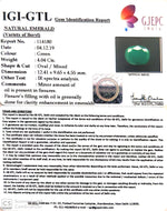 Load image into Gallery viewer, 4.49 Ratti Natural Emerald Stone With Govt. Lab Certificate (2331)