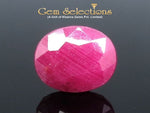 Load image into Gallery viewer, 8.17 Ratti Natural Indian Ruby with Govt. Lab Certificate-(1221)