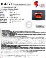 Load image into Gallery viewer, 9.11 Ratti Natural Hessonite with Govt. Lab Certificate-(1221)