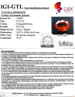 Load image into Gallery viewer, 9.00 Ratti Natural Hessonite with Govt. Lab Certificate-(1221)