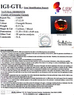 Load image into Gallery viewer, 9.03 Ratti Natural Hessonite with Govt. Lab Certificate-(1221)
