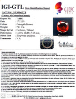 Load image into Gallery viewer, 8.46 Ratti Natural Hessonite with Govt. Lab Certificate-(1221)