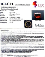 Load image into Gallery viewer, 8.17 Ratti Natural Hessonite with Govt. Lab Certificate-(1221)