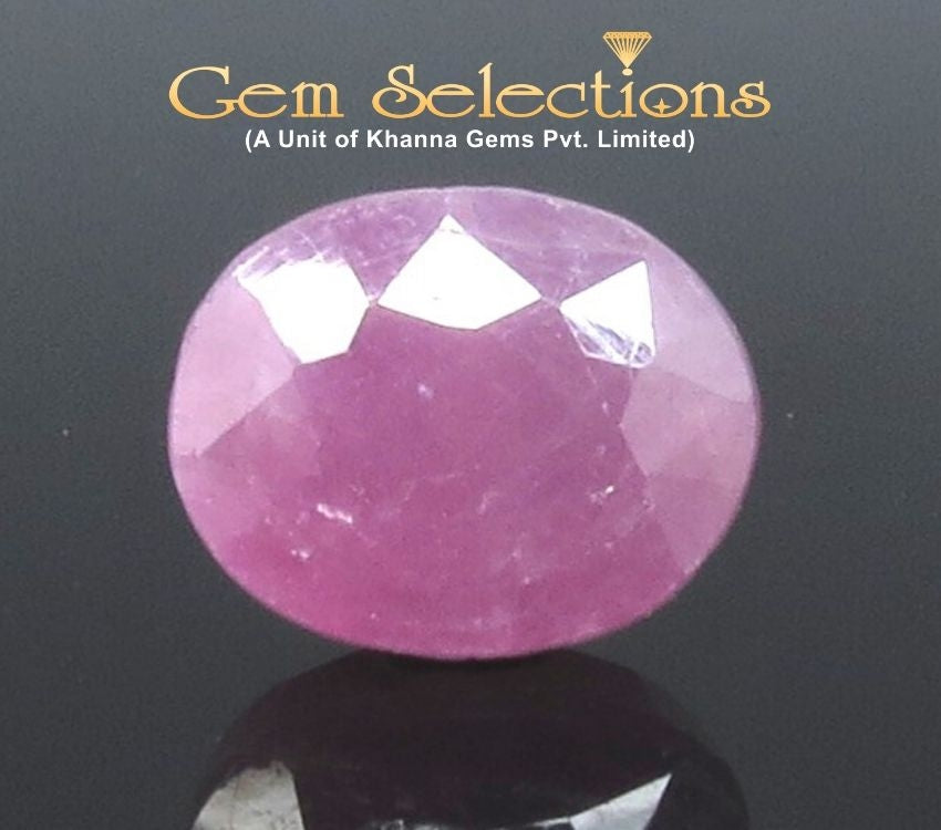 5.54 Ratti Natural Neo Burma Ruby with Govt. Lab Certificate-(3441)