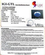 Load image into Gallery viewer, 8.24 Ratti Natural Blue Sapphire With Govt Lab Certified-(1221)