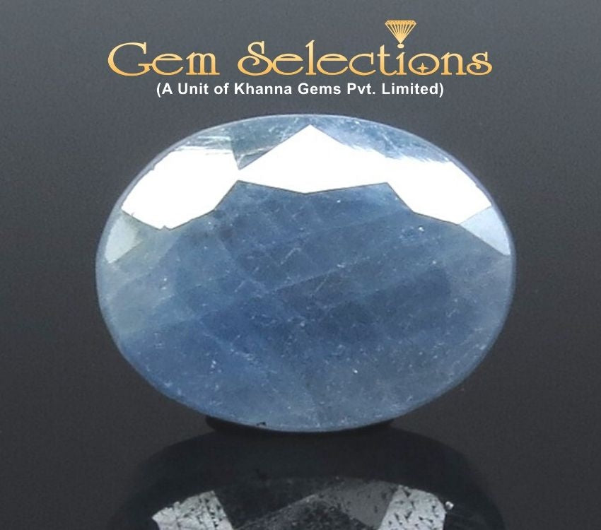 8.24 Ratti Natural Blue Sapphire With Govt Lab Certified-(1221)