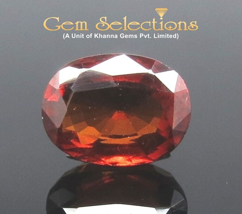 10.28 Ratti Natural Hessonite with Govt. Lab Certificate-114862