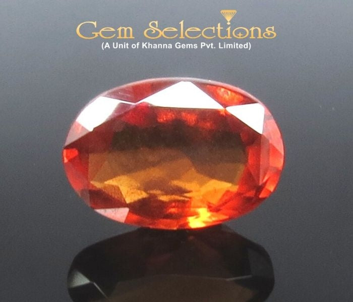 6.22 Ratti Natural Hessonite with Govt. Lab Certificate-(114930)