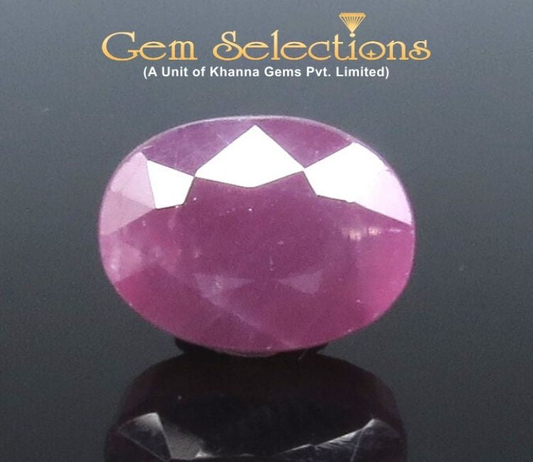 6.31 Ratti Natural Neo Burma Ruby with Govt. Lab Certificate-(115069)