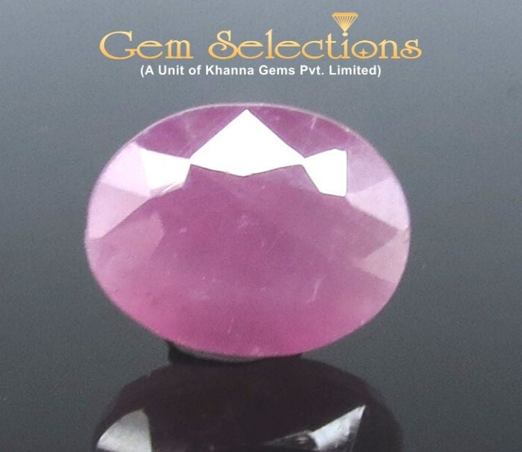 6.17 Ratti Natural Neo Burma Ruby with Govt. Lab Certificate-(3441)