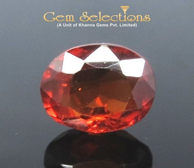 7.42 Carat Natural Hessonite with Govt. Lab Certificate-115122