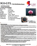 Load image into Gallery viewer, 7.10 Ratti Natural Neo Burma Ruby with Govt. Lab Certificate-(3441)