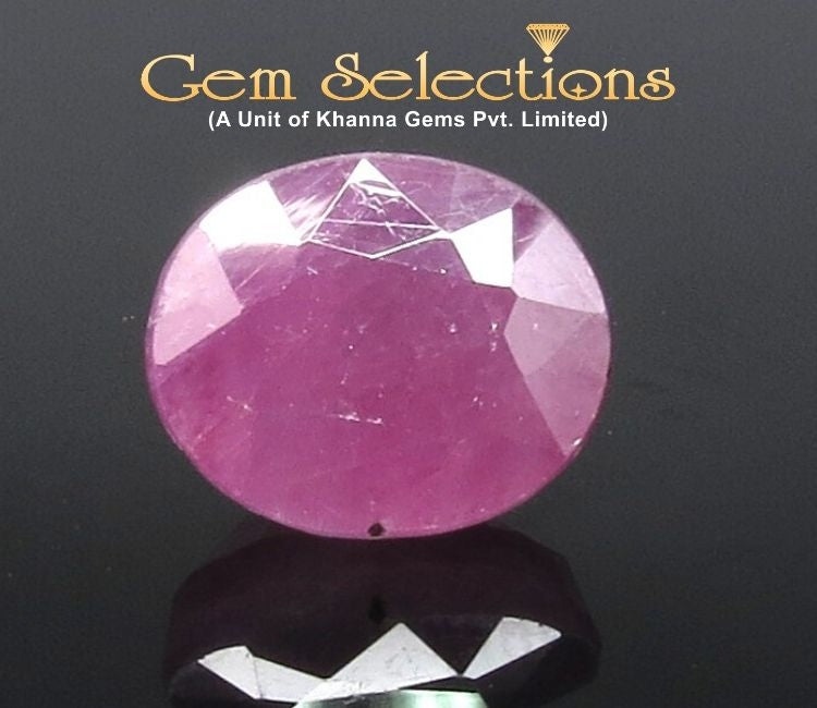 8.29 Ratti Natural Neo Burma Ruby with Govt. Lab Certificate-(2331)