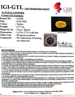 Load image into Gallery viewer, 8.36 Ratti Natural Yellow Sapphire with Govt Lab Certificate-(4551)