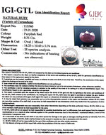 Load image into Gallery viewer, 9.23 Ratti Natural Neo Burma Ruby with Govt. Lab Certificate-(2331)