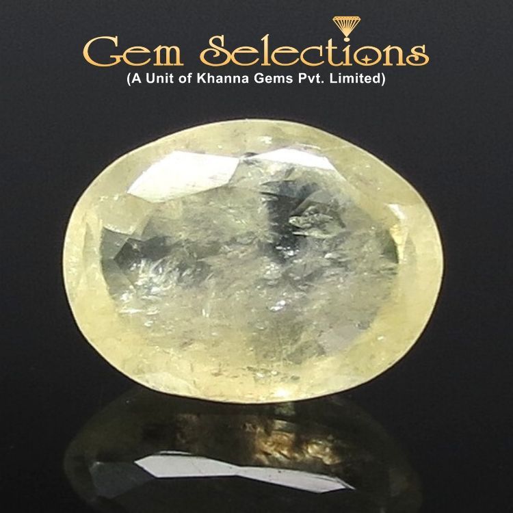 3.79/CT Natural Ceylonese Pukhraj with Govt Lab Certificate