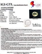 Load image into Gallery viewer, 2.34 Ratti Natural Yellow Sapphire with Govt Lab Certificate-(8991)