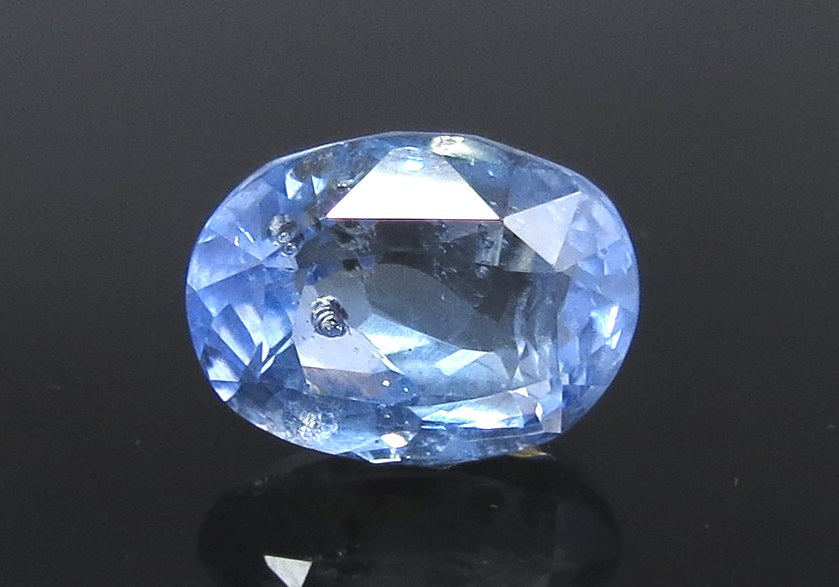 3.95/CT Natural Blue Sapphire With Govt Lab Certificate-BLUSA9W