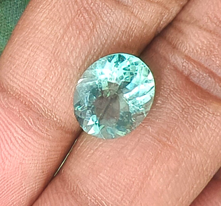 2.90/CT Natural Aquamarine with Govt Lab Certificate-5661