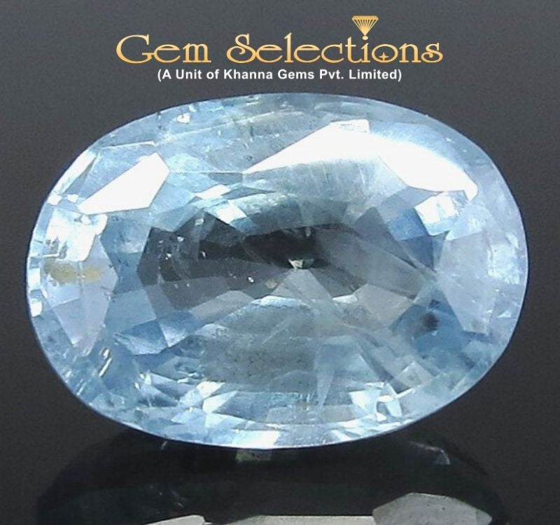 6.52/CT Natural Blue Sapphire With Govt Lab Certificate-BLUSA9V