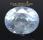 Load image into Gallery viewer, 6.51/CT Natural Blue Sapphire With Govt Lab Certificate-BLUSA9V