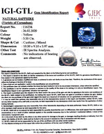 Load image into Gallery viewer, 5.55/CT Natural Blue Sapphire With Govt Lab Certificate-BLUSA9A