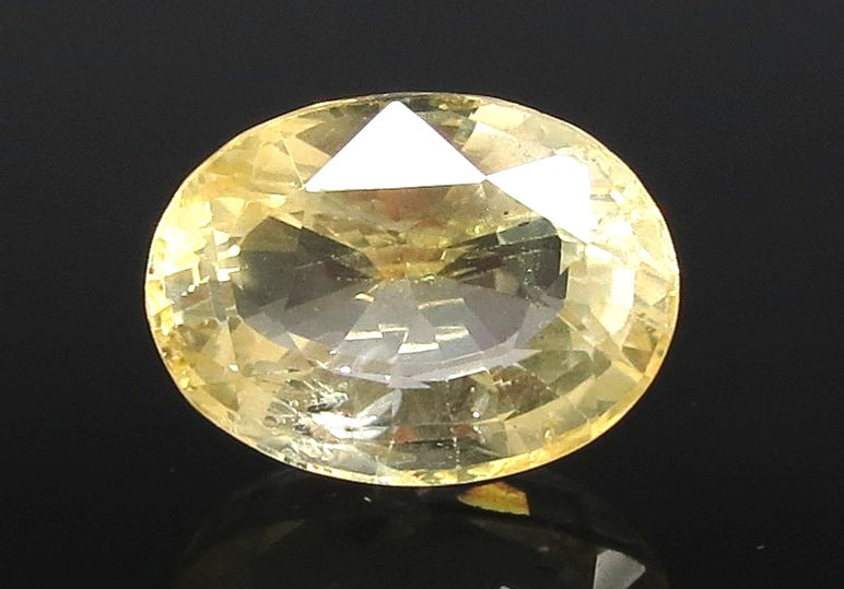 10.27/CT Natural Yellow Sapphire with Govt Lab Certificate-78810