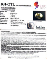 Load image into Gallery viewer, 7.58/CT Natural Ceylonese Pukhraj with Govt Lab Certificate-78810