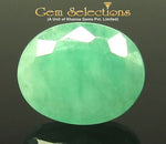 Load image into Gallery viewer, 3.89 Ratti Natural Panna Stone with Govt. Lab Certificate (2331)