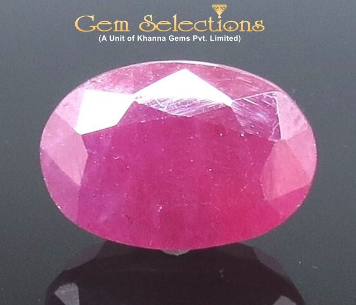 4.41 Ratti Natural Neo Burma Ruby with Govt Lab Certificate-(4551)