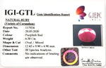 Load image into Gallery viewer, 6.99 Ratti Natural Neo Burma Ruby with Govt. Lab Certificate-(2331)