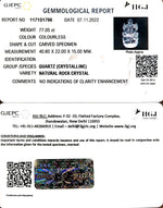 Load image into Gallery viewer, Spathik Shree Ganesh with Govt. Lab Certificate-(60)