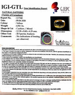 Load image into Gallery viewer, 4.96/CT Pukhraj Stone with Govt Lab Certificate-YELSA9U