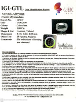 Load image into Gallery viewer, 1.88/CT Natural White Sapphire with Govt Lab Certificate-117277