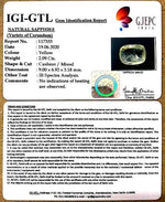 Load image into Gallery viewer, 2.31 Ratti Natural Ceylonese Pukhraj Stone with Govt Lab Certificate-(YELSA9S)