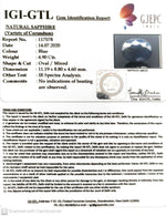 Load image into Gallery viewer, 5.44 Ratti Natural Neelam with Govt Lab Certificate-(2331)