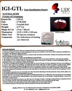 Load image into Gallery viewer, 5.29 Ratti Natural Ruby with Govt Lab Certificate-(5661)