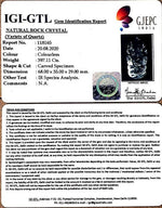 Load image into Gallery viewer, Sphatik Shree Ganesh with Govt. Lab Certificate-60