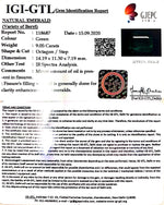 Load image into Gallery viewer, 9.05/CT Natural Panna Stone with Govt. Lab Certificate (89910)