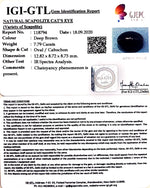 Load image into Gallery viewer, 8.64 Ratti Natural Scapolite Cat's Eye with Govt. Lab Certified-(1221)