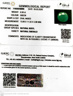 Load image into Gallery viewer, 6.59/CT Natural Panna Stone with Govt. Lab Certificate-11925D48090