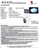 Load image into Gallery viewer, 3.50 Ratti Natural fire Opal with Govt. Lab Certificate-(1221)