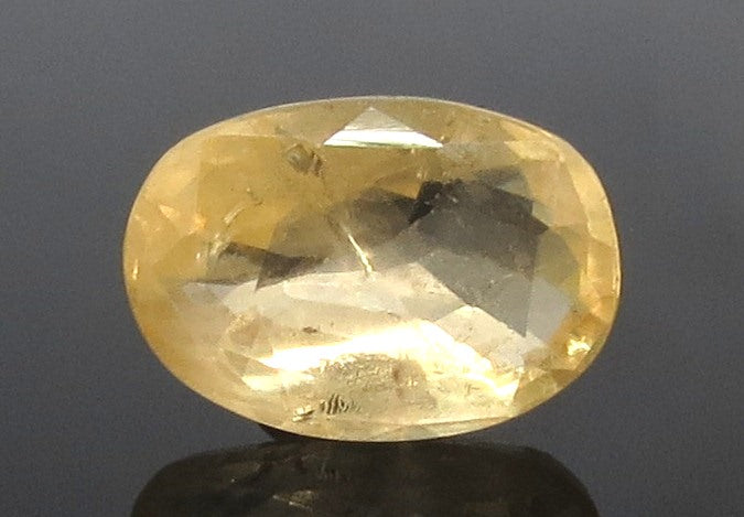 4.94/CT Natural Yellow Sapphire With Govt Lab Certificate-YELSA9U