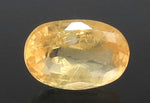 Load image into Gallery viewer, 4.02/CT Natural yellow sapphire with Govt Lab Certificate-YELSA9V