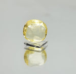 Load image into Gallery viewer, 3.14/CT Natural yellow sapphire with Govt Lab Certificate-(YELSA9W)