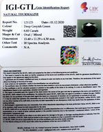 Load image into Gallery viewer, 7.38 Ratti Natural Tourmaline With Govt. Lab Certificate-(1221)