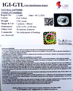 Load image into Gallery viewer, 2.55 Ratti Natural yellow sapphire with Govt Lab Certificate-(YELSA9U)
