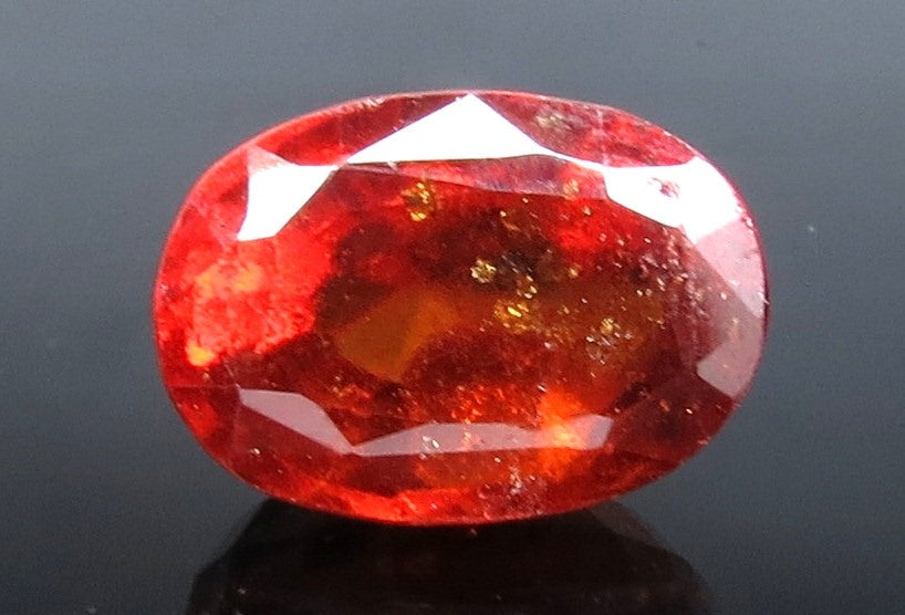 7.63/CT Natural Hessonite with Govt. Lab Certificate