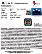 Load image into Gallery viewer, 9.25 Ratti Natural Iolite With Govt. Lab Certificate-(610)
